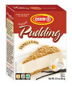 Osem Instant Pudding Kosher for Passover
