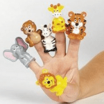animal finger puppets