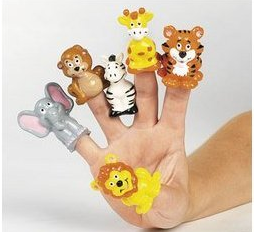 animal finger puppets