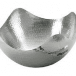 Silver Hammered Bowl