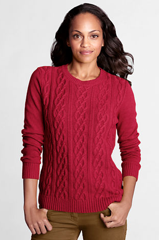 Cable Knit Women Sweater