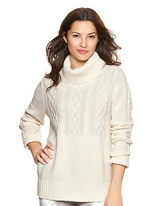 GAP Women Cable Knit Sweater