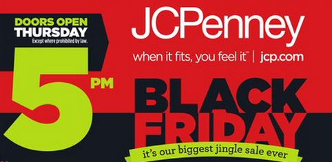 JCPenney 2014 Black Friday Deals