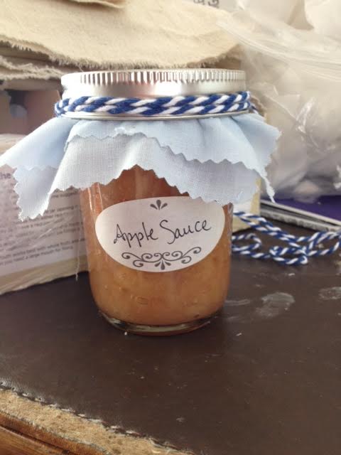 Apple Sauce Mason Jar