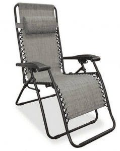 Zero Gravity Chair, Grey