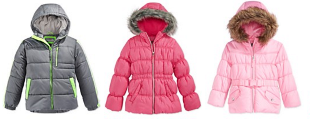 Puffer Jackets for Kids $16.99