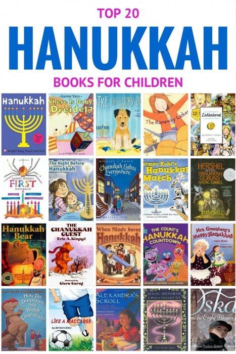 Top 20 Hanukkah Books for Children | Get ready for Chanukah with your family by reading these top 20 Hanukkah children's books. From board books to novels, this list has you covered.