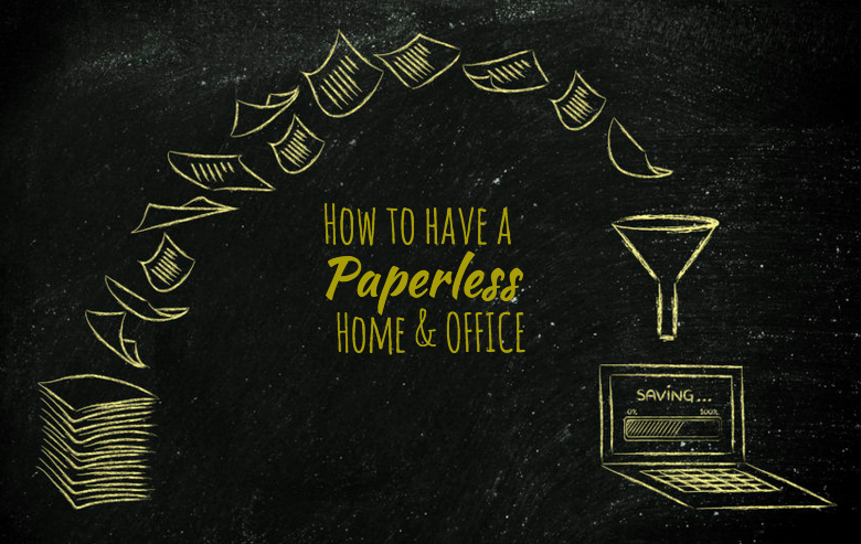 How to have a paperless home & home office