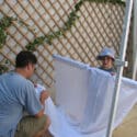 Building Our Sukkah in Modi'in