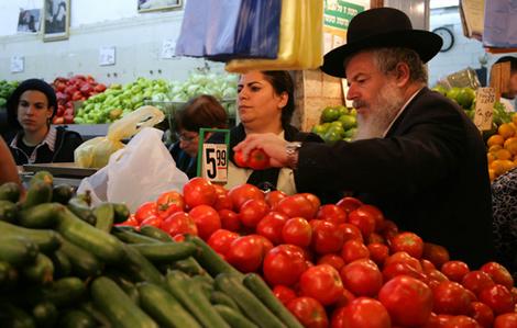 grocery shopping in israel