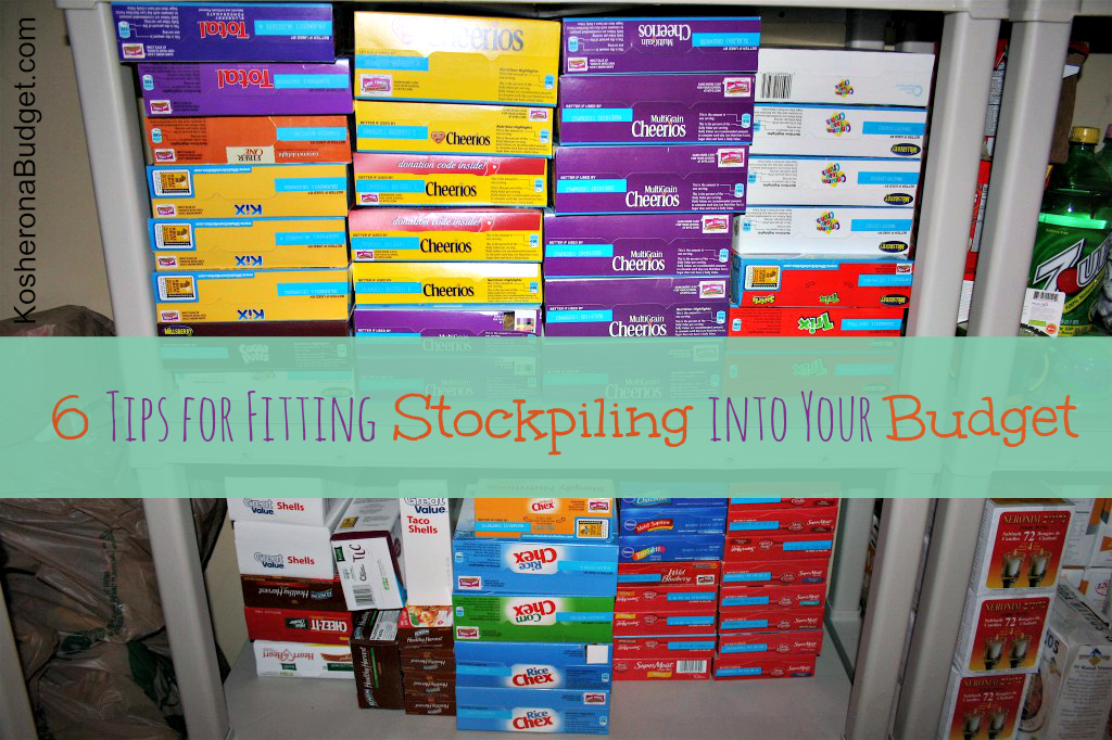 6 Tips for Fitting Stockpiling Into Your Budget