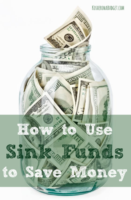 How to Use Sink Funds to Save Money
