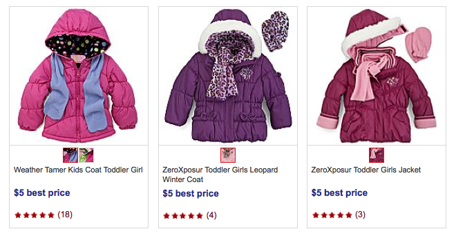 JCPenney | Toddler Winter Coats Just $5 Each!