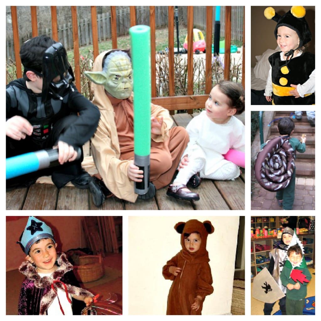 Purim Costume Collage