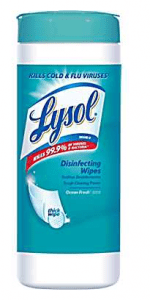 Free Lysol Cleaning Wipes