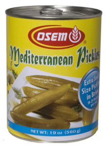 Osem Pickles Kosher for Passover