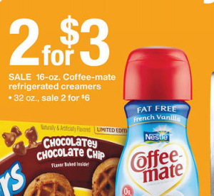 coffee mate deal at Target