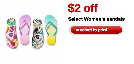 target women's flip-flops