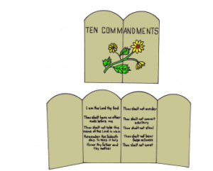 10 commandment craft