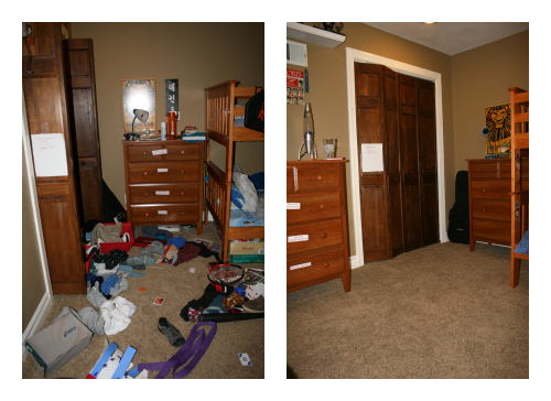Before & After Kids Room Clean-Up