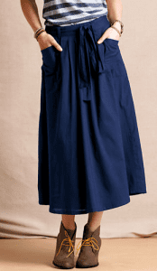 Women Patch Pocket Skirt