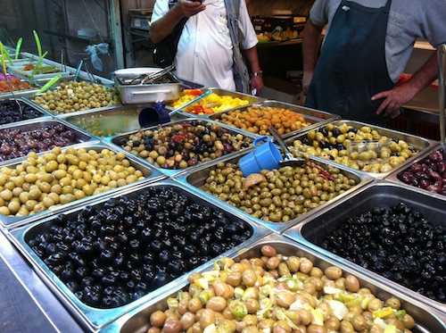 Machaneh Yehudah olives