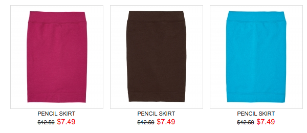 Pencil Line Skirt RUUM