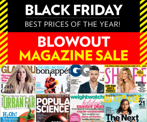 Black Friday Magazine Sale Discount Mags