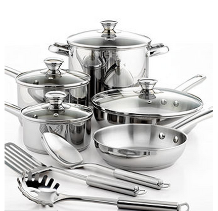 12-Pc Stainless Steel Set