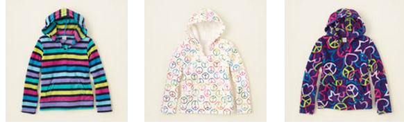 Glaciar Fleece Hoodies for Girls from The Children's Place