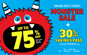 The Children's Place Monster Sale