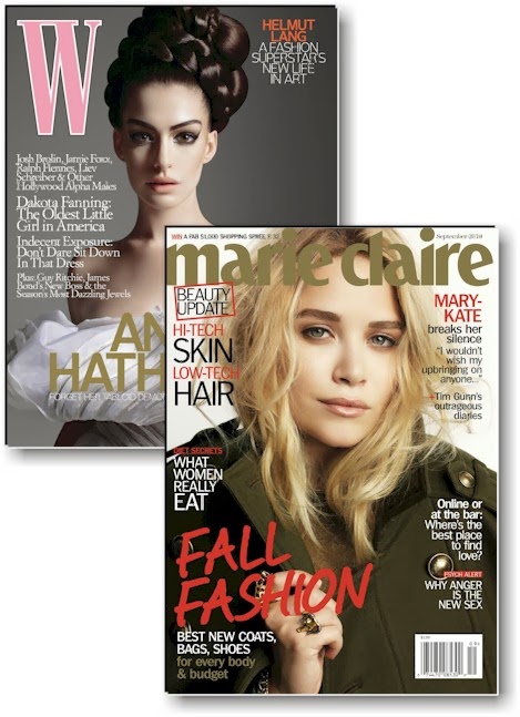 W and Marie Claire Magazine Bundle