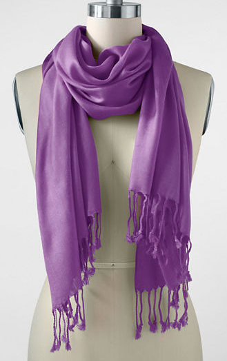 Womens Solid Scarf