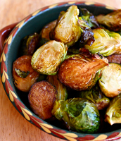 easy balsamic brussels sprouts