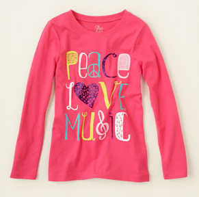 Peace Love Music Tee