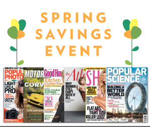 Spring Magazine Sale