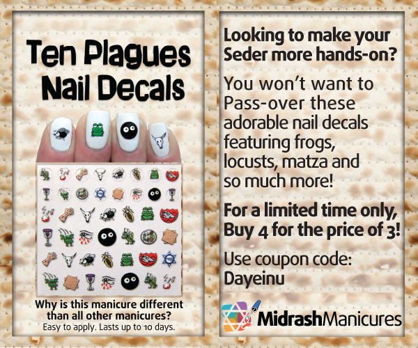 Ten Plagues for Passover Manicures