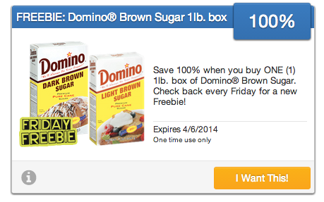 FREE Domino Brown Sugar