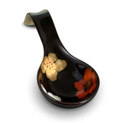 Painted Poppies Spoon Rest