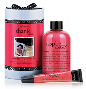 Raspberry Sorbet Thank You Gift Set