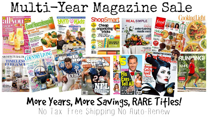 multi-year mag sale
