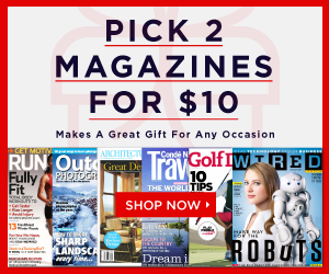 Discount Mags 2 for $10 magazine deal