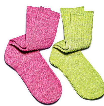 Girls Knit Socks