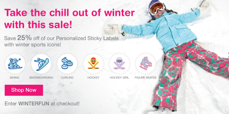 Winter Label Sale Mabel's Labels