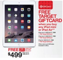 Best Price iPad Air 2 Target Black Friday