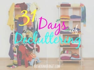 31 Days of Decluttering