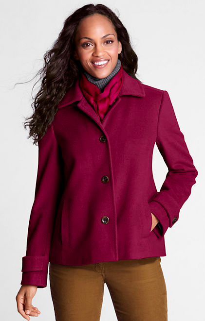 Womens Luxe Wool Jacket