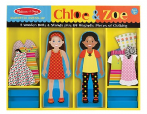 Chloe & Zoe Magnetic Dress Up Set