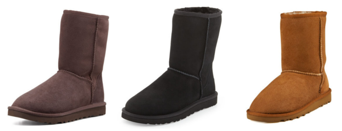 UGG Short Boots for $105 at Neiman Marcus