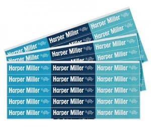 personalized sticky labels